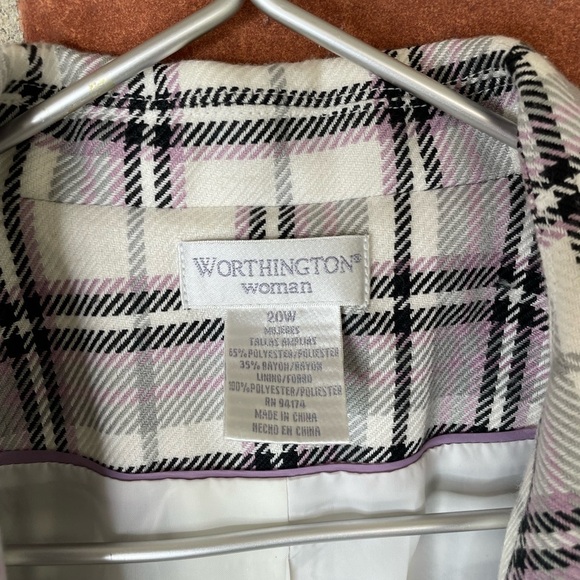 Oversized plaid blazer - Picture 7 of 8